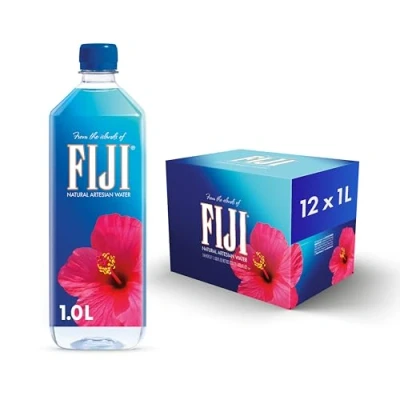 Imagen de FIJI Natural Artesian Water, 33 Ounce Bottles (Pack of 12)