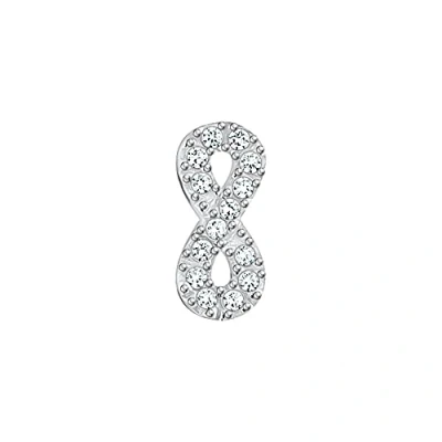 Imagen de THOMAS SABO Pendientes Individuales Infinity Plata de Ley 925 H2216 051 14, Plateado