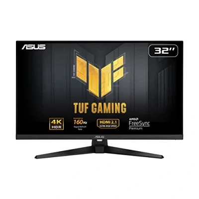 Imagen de Asus VG32UQA1A Gaming Monitor Gaming, de 31,5&#039;, 4K (3840 x 2160), Overclock a 160Hz (por Encima 144Hz), ELMB Sync, Freesync Premium, 1ms (MPRT), Variable Overdrive, 120% sRGB, DisplayHDR 400