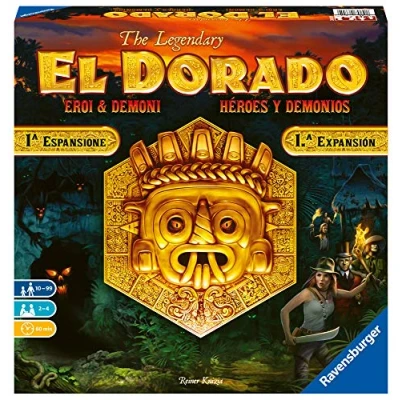 Imagen de Ravensburger 26855 El Dorado: Héroes y Demonios, Juego de Mesa, Light Strategy, 2 4 Jugadores, Edad Recomendada 10+