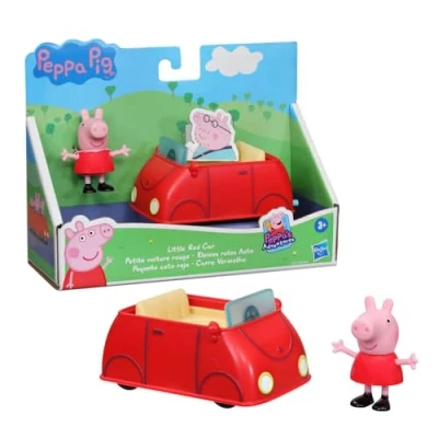 Imagen de Peppa Pig Little Red Car VEHÍCULOS, Multicolor, Talla única (Hasbro F22125X1)