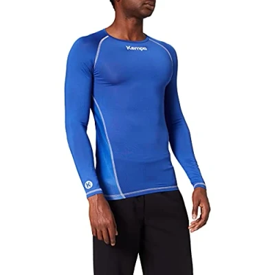 Imagen de Kempa Attitude Longsleeve Camiseta de Entrenamiento, Hombre, Azul Royal, L