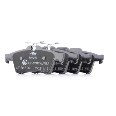 Imagen de ATE 13.0460 7251.2 Juego de pastillas freno no preparado para indicador desgaste, excl. contacto avisador desgaste RENAULT: LAGUNA 3