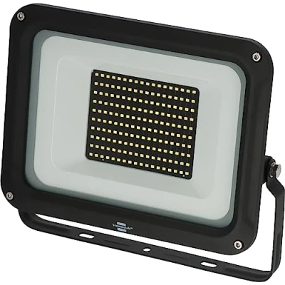 Imagen de Brennenstuhl Nuevo 2024 Foco, 11500 LM, 100 W, Foco JARO 14060 / luz 100W (proyector LED para Exteriores Montaje en Pared, 11500lm, de Aluminio, IP65), Black