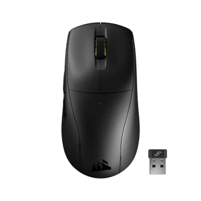 Imagen de Corsair M75 Air Wireless Ratón Ultraligero para Juegos 2.4GHz &amp; Bluetooth 26,000 PPP hasta 100 Horas de Batería Compatible con iCUE Negro