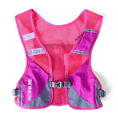 Imagen de AONIJIE Unisex Running Chaleco de hidratación Ultraligero Mochilas Trail ideal para senderismo, maratón, escalada y ciclismo (Hot pink)