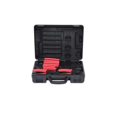 Imagen de KS Tools 500.1320 Juego de alicates para anillos seguridad universales, 10 pzs