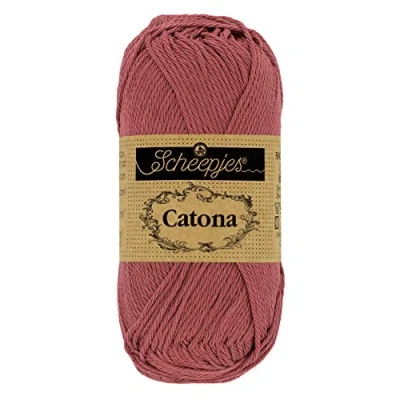 Imagen de Scheepjes 396 Rosa Vino Catona Hilo 1x50g