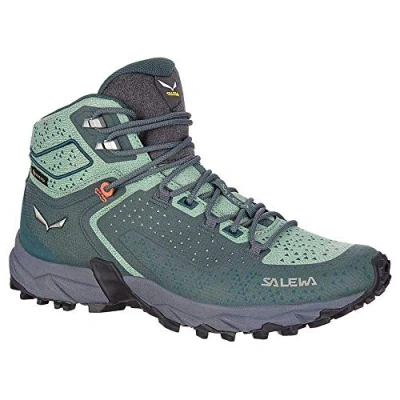 Imagen de Salewa WS Alpenrose 2 Mid Gore TEX Botas de Senderismo, Atlantic Deep/Feld Green, 40.5 EU