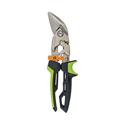 Imagen de Fiskars 1027210 Tijera Cortachapa, Naranja/Negro/Verde
