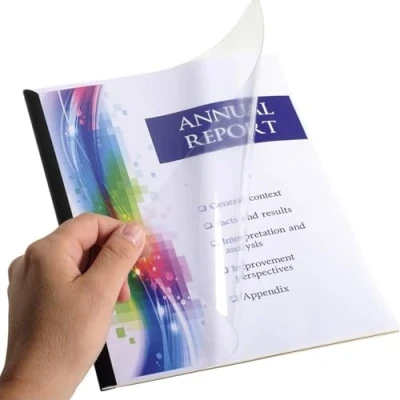 Imagen de Encuadernación carpeta A4 5 piezas, capacidad de 1 a 30 hojas Kit encuadernación, encuadernadora ACROPAQ (embalaje variar)