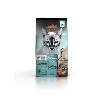 Imagen de Leonardo Adult GF Salmon [7,5 g Alimento para Gatos seco sin Cereales Completo Adultos de Todas Las Razas a Partir 1 año