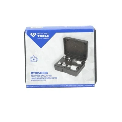 Imagen de KS TOOLS BT024006 Juego de adaptadores ampliación / reducción, carraca 10 (3/8&quot;), 12,5 (1/2&quot;), 6,3 (1/4&quot;)