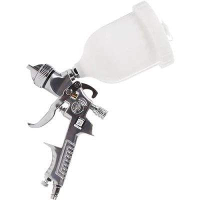 Imagen de Einhell 4133030 Pistola de Pintar Profi con Deposito Superior Presión 3 5 bar, Rojo