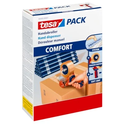 Imagen de tesa Dispensador Manual Economy de Cinta Adhesiva para Cintas Embalaje hasta 50 mm Ancho