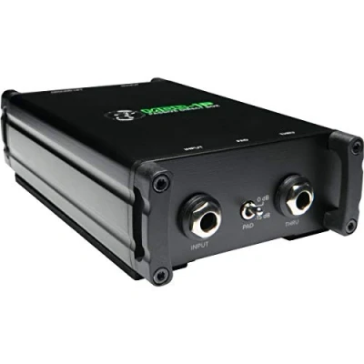 Imagen de MACKIE MDB 1P caja de inyección directa pasiva (DI) con Ground Lift y atenuador 15 dB