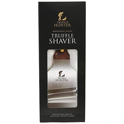 Imagen de TruffleHunter Cortador de trufas profesional con mango palisandro y hoja ajustable acero inoxidable, fabricado en Italia, ideal para trufas, verduras, ajo, chocolate, setas
