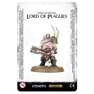 Imagen de Games Workshop Warhammer AoS Nurgle Lord of Plagues 99070201009, Color Negro