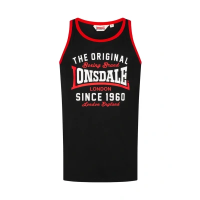 Imagen de Lonsdale Top, Hombre, Talla: XXL, Black red white