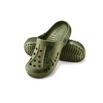 Imagen de ESTRO Zuecos Sanitarios Mujer Goma Unisexo Hombre Zapatillas Verano Ligero Sandalias A78 (42, Verde)