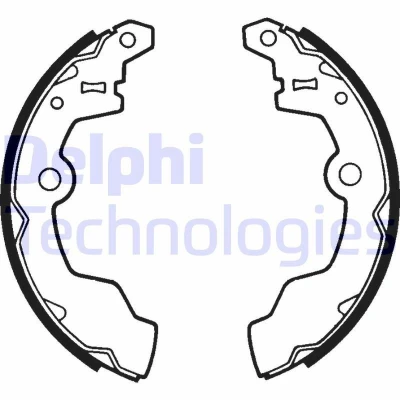 Imagen de DELPHI LS1352 Zapatas de Freno 180 31