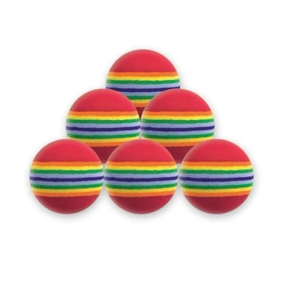 Imagen de Longridge Bolas de Golf Espuma para Práctica (Pack 6 Bolas)