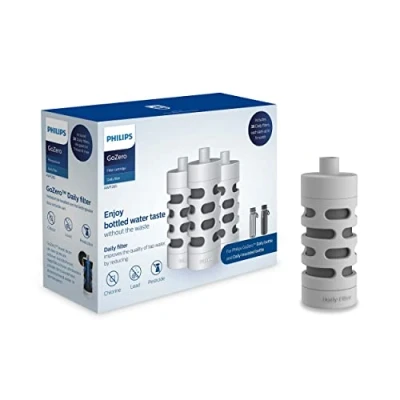 Imagen de Philips GoZero Daily Pack de 3 cartuchos filtro, AWP285/31