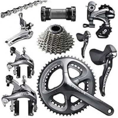 Imagen de Shimano Eje Buje Trasero Bujes para Bicicletas, Adultos Unisex, Gris, Talla única