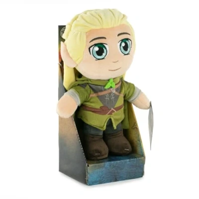 Imagen de Play by The Lord of Rings Peluches El Señor de los Anillos 28cm Aragorn Frodo Gandalf Gollum Legolas Edición Coleccionista Calidad Super Soft (con Caja Presentación, Legolas)