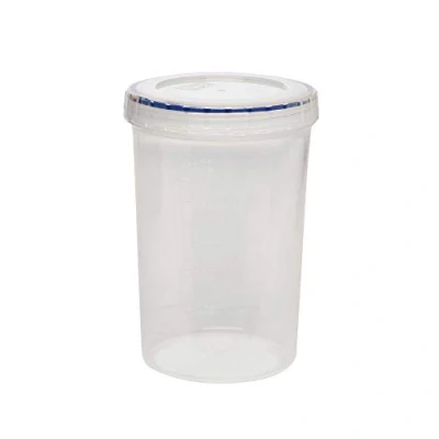 Imagen de Lock &amp; Twist, Recipiente redondo, plástico, Transparente, 760 ml