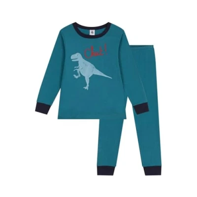Imagen de Petit Bateau Brillant SET Pijama para niños, Talla: 6a, Dragonfly