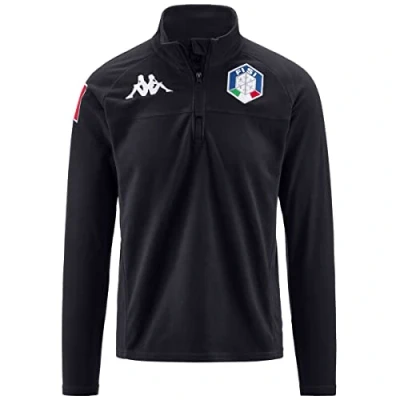 Imagen de Kappa 6cento 687b FISI Sudadera Deportiva, Unisex, niños y jóvenes, Azul (Blue Night), YXL