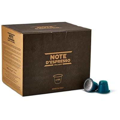 Imagen de Note d&#039;Espresso Brasil Cápsulas de Café Compatibles con Cafeteras NESPRESSO* 100 caps