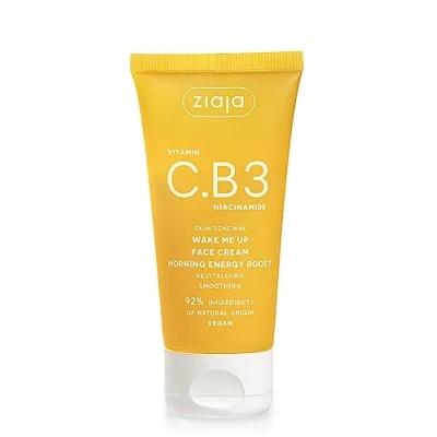 Imagen de Ziaja VITAMINA C.B3 NIACINAMIDA Crema facial de día revitalizante Wake Me Up 50ml