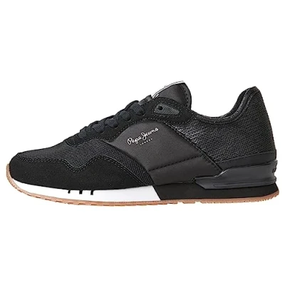 Imagen de Pepe Jeans London Sequins Zapatillas, Mujer, Talla: 37, Black Zapatos