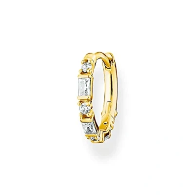 Imagen de THOMAS SABO Criollo Piedras Blancas Plata Bañada en Oro CR666 414 14, Amarillo
