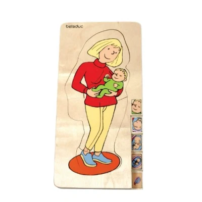 Imagen de Beleduc Plátano Puzzle Madre, Multicolor, Small (727847)