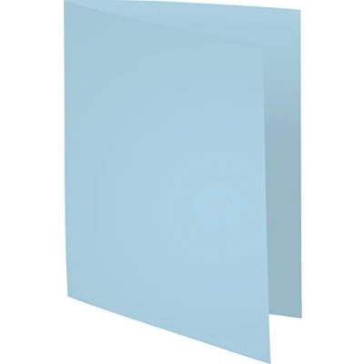 Imagen de Exacompta 421006E Lote de 100 Subcarpetas Forever® 180 con Portada Más Estrecha, Color Azul Claro