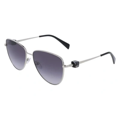 Imagen de Liu Jo Mujer LJ161S 040 Gafas de sol Metal Plata Piloto Normal