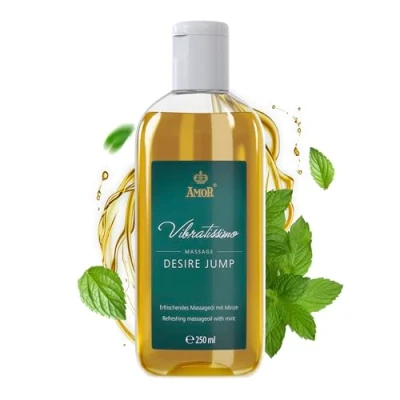 Imagen de &quot;Desire Jump de Vibratissimo: aceite masaje refrescante con menta, erótico afrodisíaco