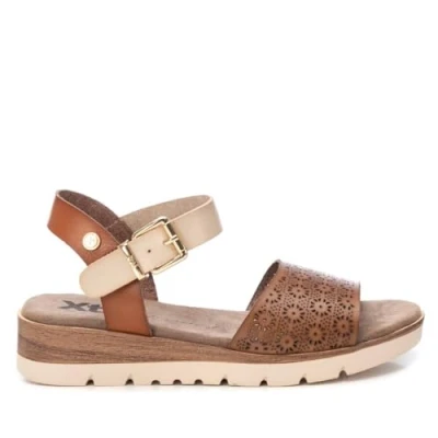 Imagen de XTI Sandalia Mujer Taupe Calzado Cómodo y Versátil Moda casual Modelo 14385602 (Talla 38)