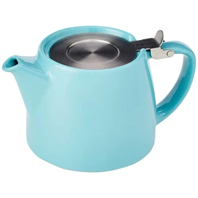 Imagen de Tea People Forlife FST 530 TUR Stump Tetera (530 ml, cerámica), color turquesa