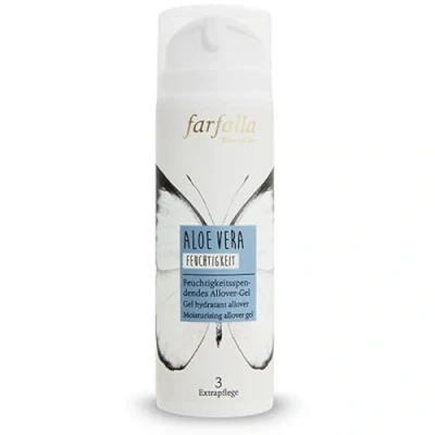 Imagen de farfalla Gel de aloe vera Cosmética natural 100% certificada NaTrue Hidratante, 150 ml