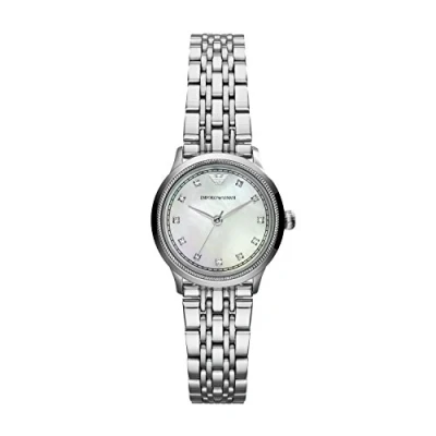 Imagen de Emporio Armani Reloj Analogico para Mujer de Cuarzo con Correa en Acero Inoxidable AR1803
