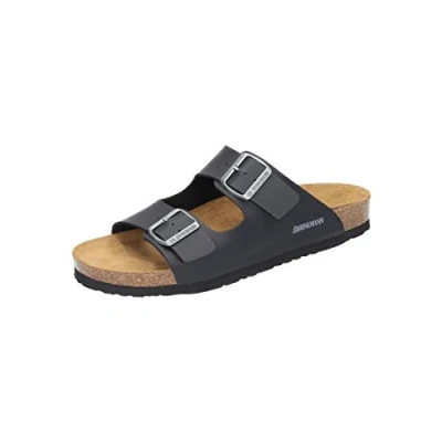 Imagen de Dr. Brinkmann 600275, Mules Hombre, Negro (Schwarz 1), 46 EU
