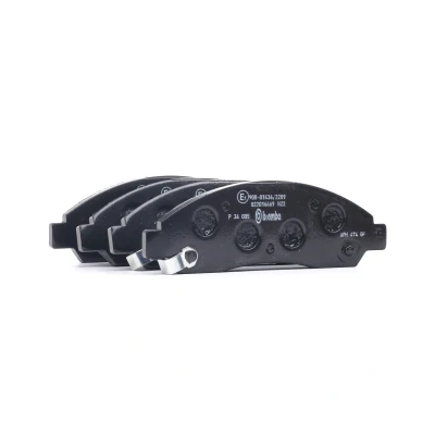 Imagen de BREMBO P 34 005 Juego de pastillas freno con avisador acústico desgaste sin accesorios ISUZU: D Max 1 Pickup, Elf Camión plataforma/Chasis