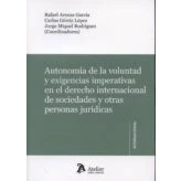 Imagen de Autonomia De La Voluntad Y Exigencias Imperativas En El Derecho I Nter