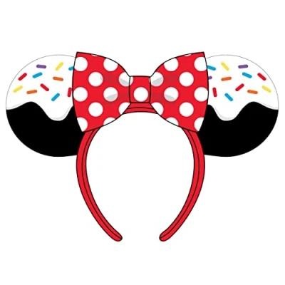Imagen de Diadema loungefly disney minnie mouse sweets sprinkle ears