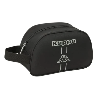 Imagen de Safta Kappa Dark Neceser Escolar Infantil Mediano con Asa, Infantil, Adaptable a Carro, Fácil Limpieza, Cómodo y Versátil, Calidad Resistencia, 26x12x15 cm