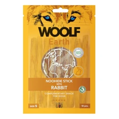 Imagen de Snack Colágeno Perro Woolf Earth Snacks para Mejorar la Salud de Las articulaciones (S, Conejo)